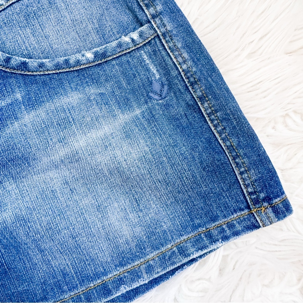 Reef | Vintage Y2K Distressed Jean Skirt - Picture 2 of 5